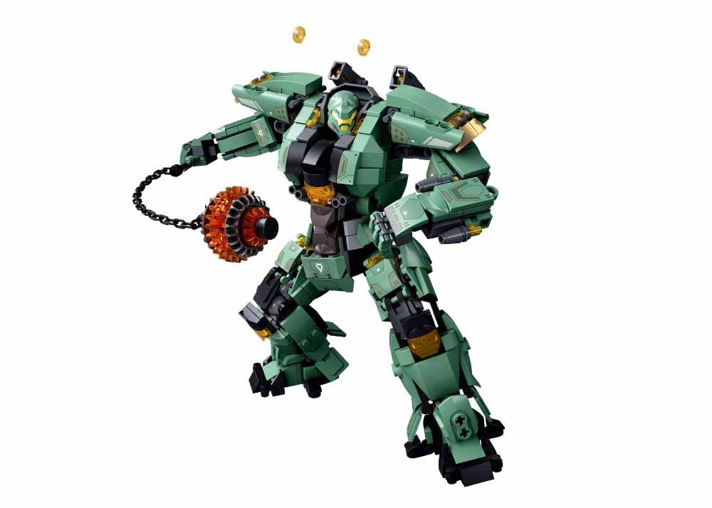 B1153 P.R. MECHA GREEN 542 PCS C16