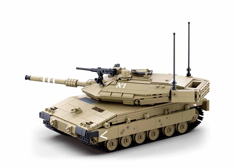 B1022 LARGE MERKAVA MK4 MODERN BATTLE TANK