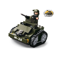 B0587C ARMY ARMOURED CAR 151 PCS C72