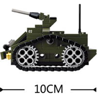 B0587C ARMY ARMOURED CAR 151 PCS C72