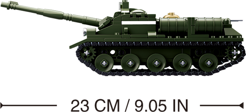 B0687 WW2 SU-85 TANK DESTROYER 338 PCS C32
