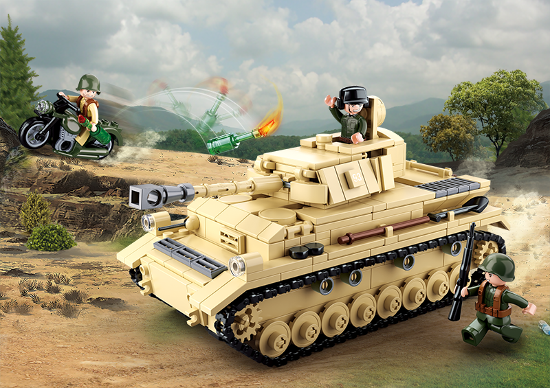 B0693 WW2 TANK PANZER IV C16