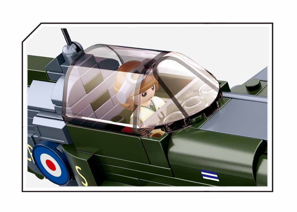B0712 WW2 SPITFIRE FIGHTER 290 PCS AGES 8+ C16