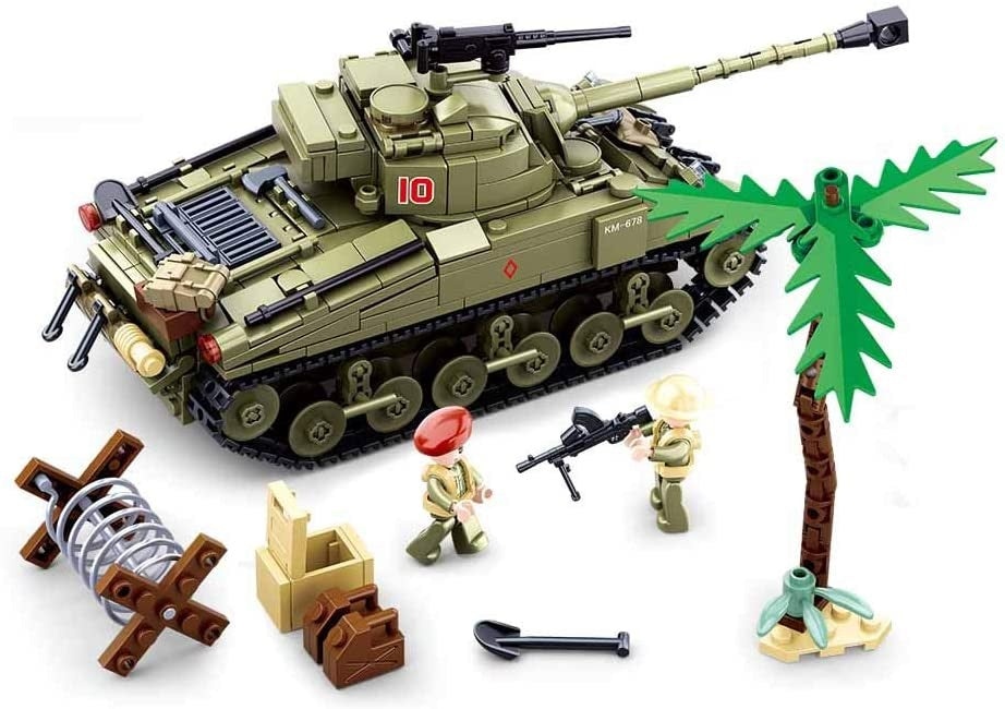 B0713 WW2 BATTLE SCENE 790 PCS C12