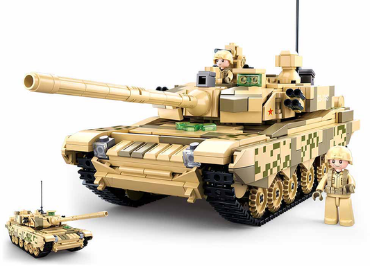 B0790 MAIN BATTLE 2 IN 1 TANK 99A 893 PCS C12