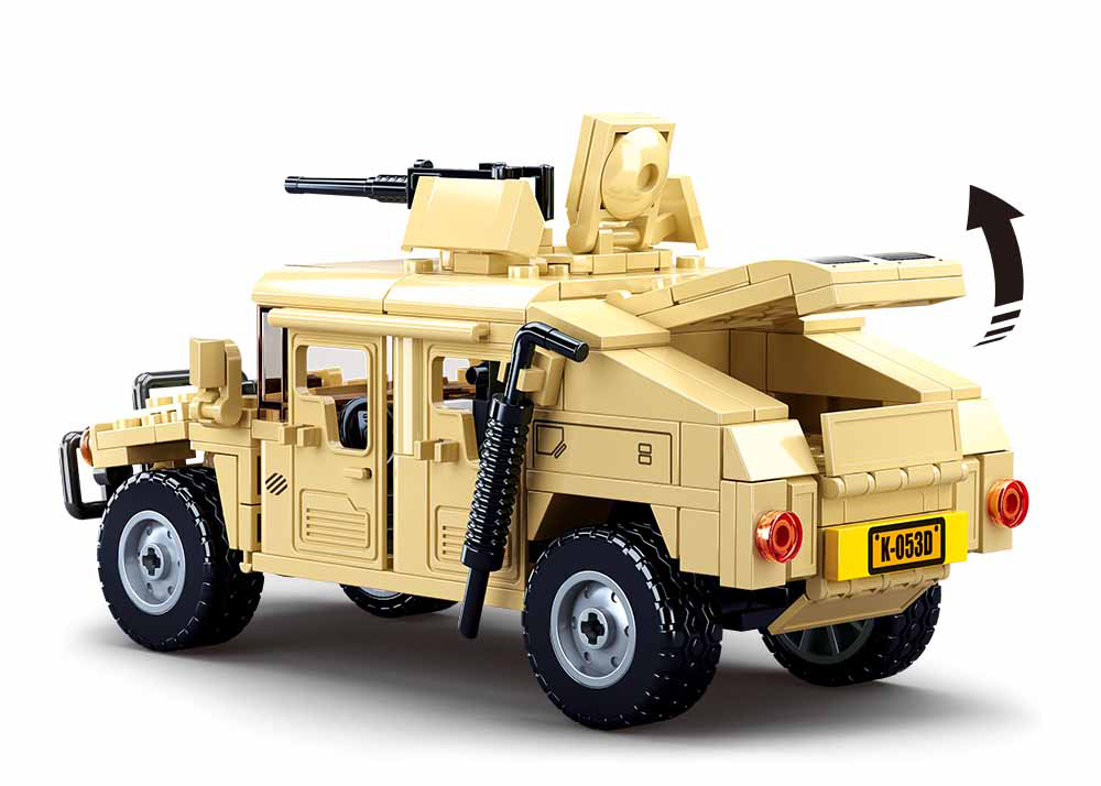 B0837 MB HUMMER H2 ASSAULT VEHICLE 265 PCS 10+
C16
