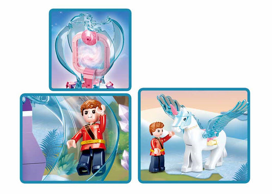 B0897 FAIRY TALES OF WINTER FOREST MAGIC TOWER 247 PCS C16