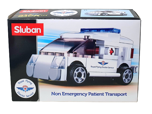 B0916R POWER BRICKS OFFICIAL ROYAL FLYING DOCTOR SERVICE PATIENT TRANSPORT VEHICLE sluban australia