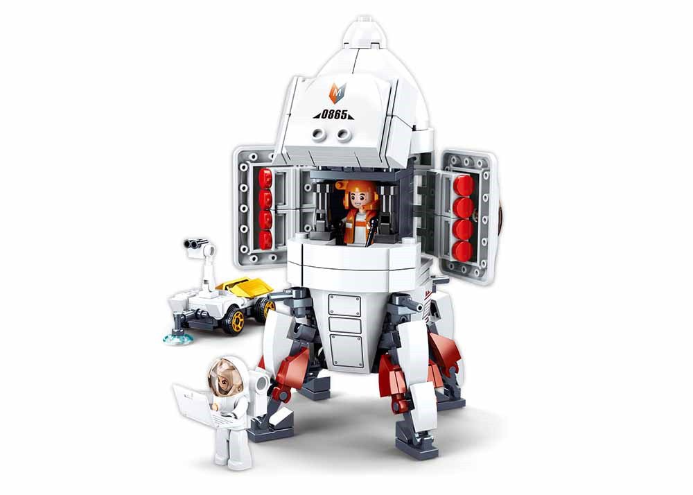 B0923 SPACE SATURN LANDING MODULE 320 PCS C16