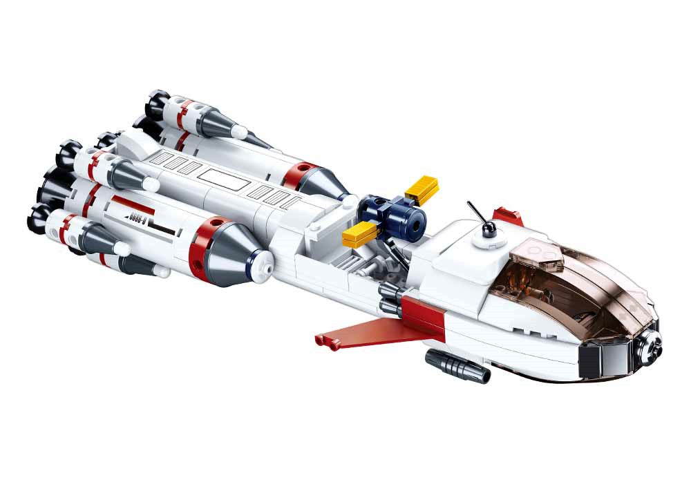 B0925 SPACE SATURN EXPEDITION ROCKET 468 PCS C12
