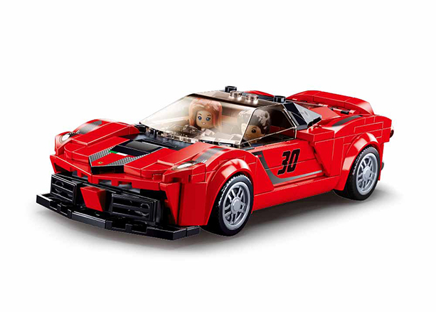 B0955 MB RACING CAR 262 PCS C16