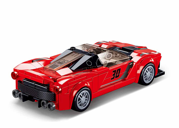 B0955 MB RACING CAR 262 PCS C16
