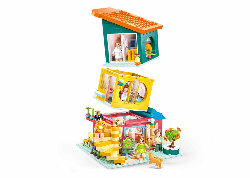 B1090 GIRLS DREAM - JENGA HOUSE 571 PCB1090 GIRLS DREAM - JENGA HOUSE S C12