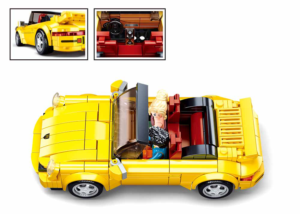 B1097 MB SPORT CAR CONVERTIBLE 290 PCS C16