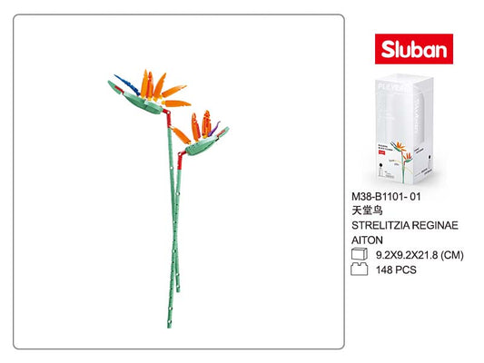 B1101-01 STRELITZIA REGINAE (BIRD OF PARADISE) 148 PCS