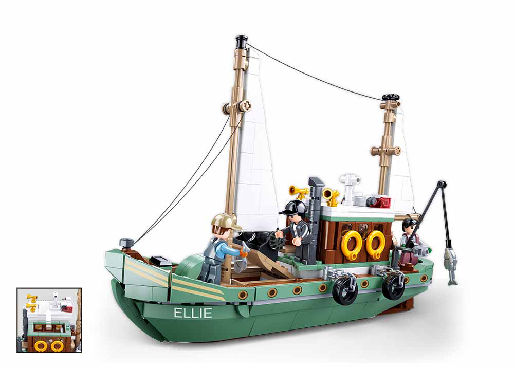 B1119 MB FISHING BOAT 610 PCS C12