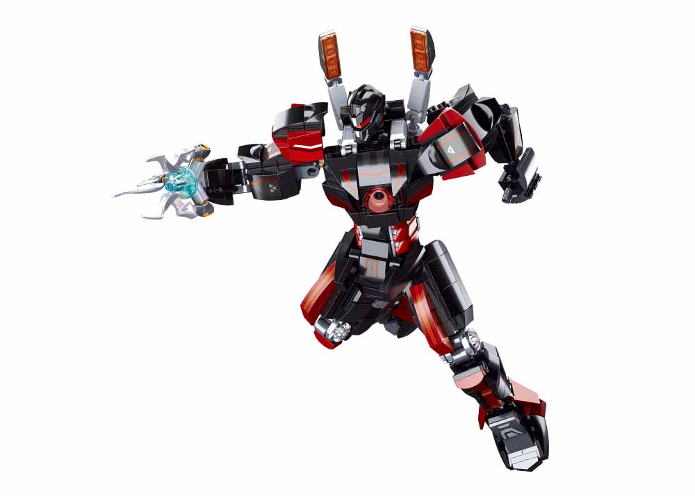 B1120 P.R. MECHA DOUBLE SWORDS 585 PCS C16