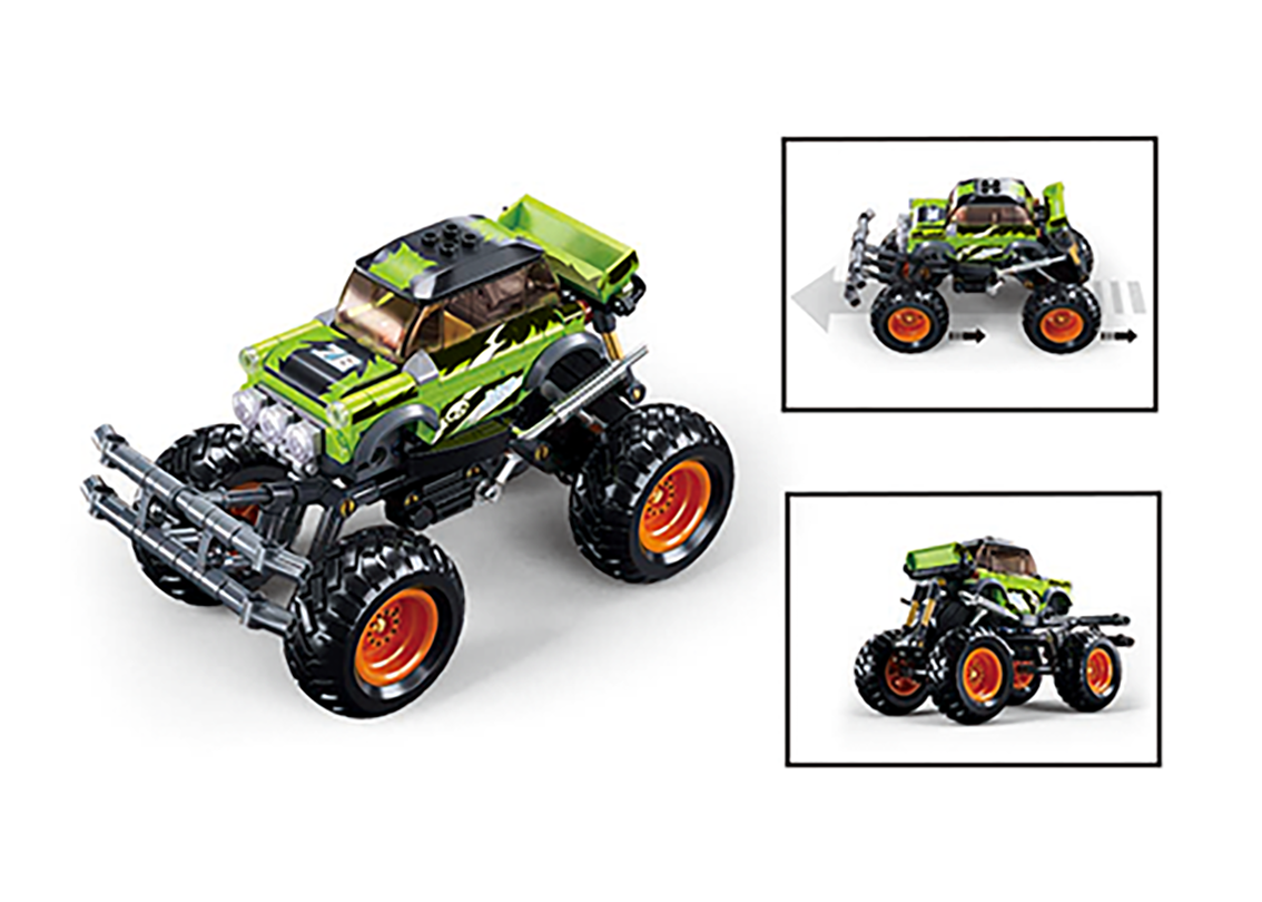 B1158 POWER BRICKS OFF ROAD VEHICLE 264 PCS C16