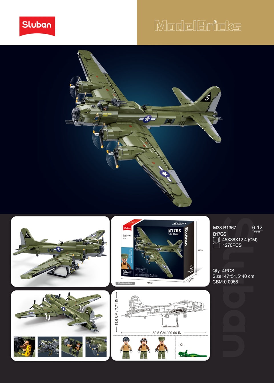 B1367 B17-GS BOMBER