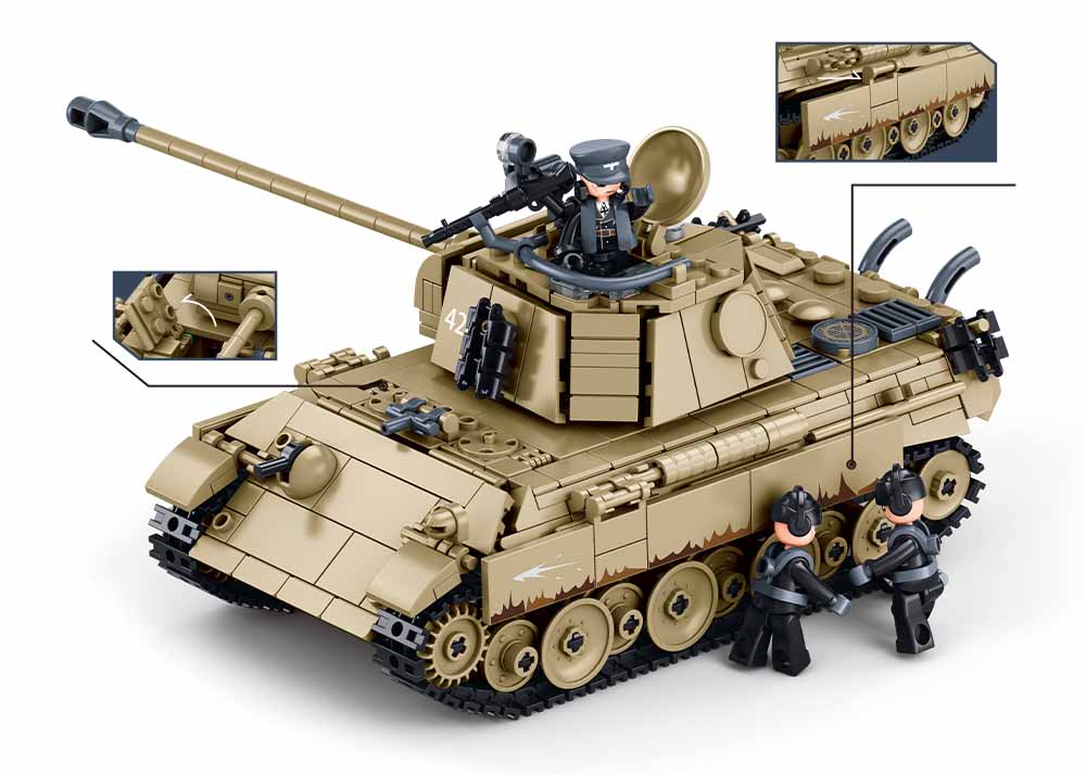 B1535 MB PANTHER G TANK SCALE 1:35 873 PCS