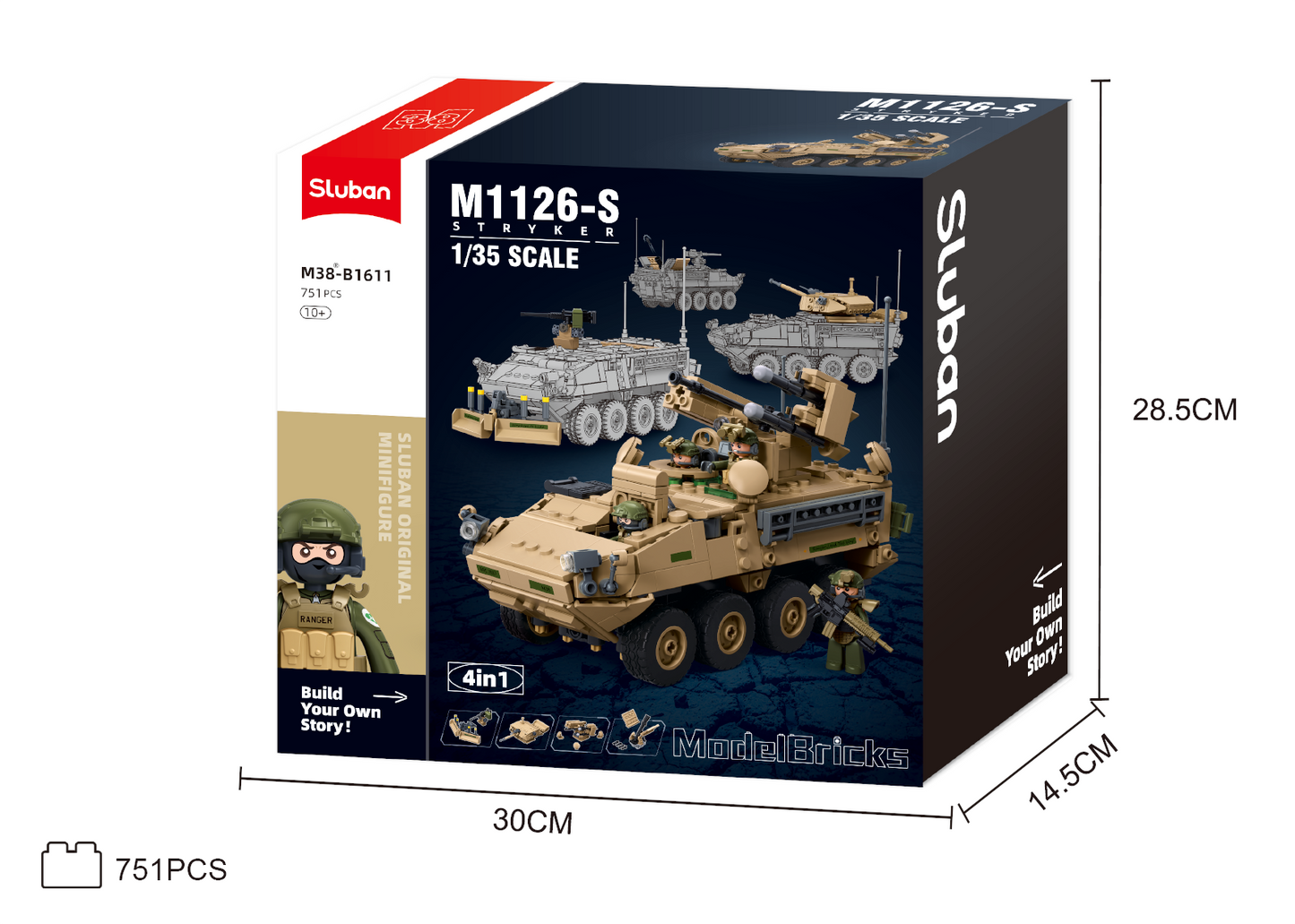 B1611 TANK M1126-S