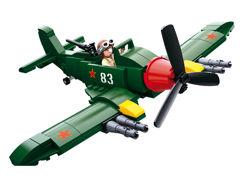 B0683 WW2 PLANE ILYUSHIN 2 170 PCS C60