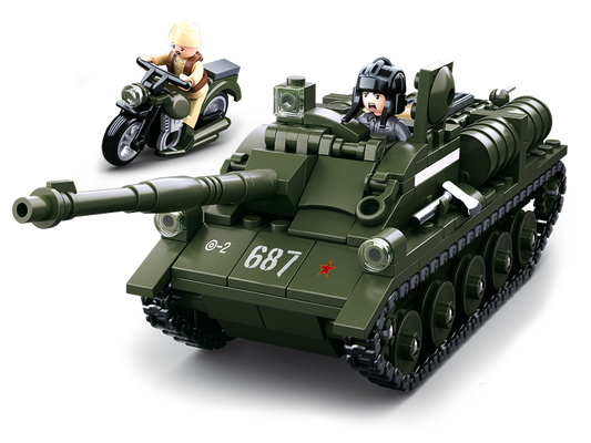 B0687 WW2 SU-85 TANK DESTROYER 338 PCS C32
