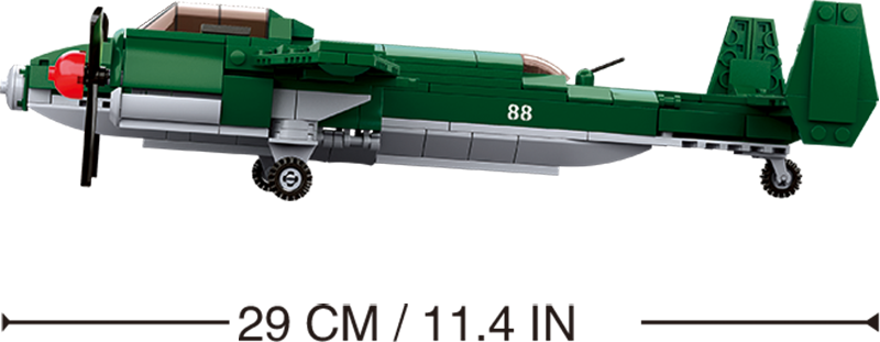B0688 WW2 TUPOLEV TU-2 BOMBER 311 PCS C16