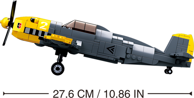 B0692 WW2 PLANE MESSERSCHMITT BF 109 AGES 8+ C16