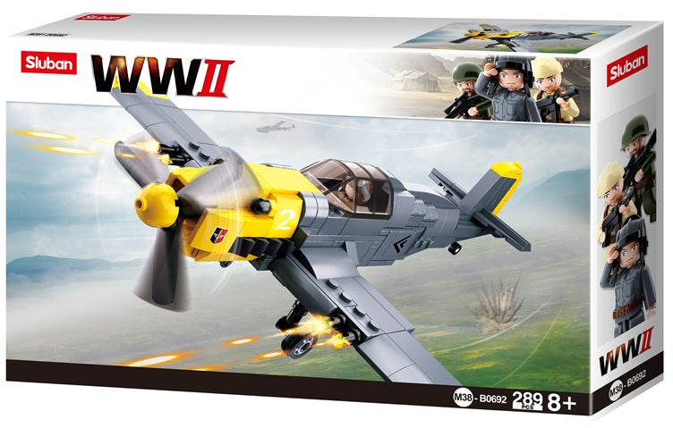 B0692 WW2 PLANE MESSERSCHMITT BF 109 AGES 8+ C16