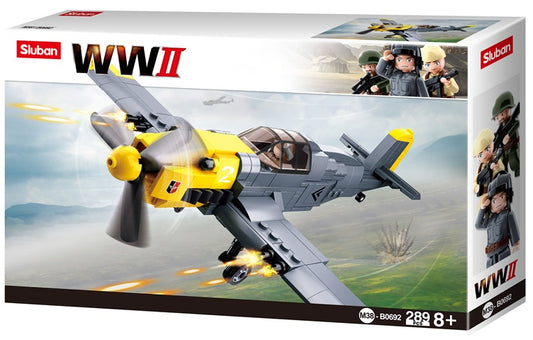 B0692 WW2 PLANE MESSERSCHMITT BF 109 AGES 8+ C16