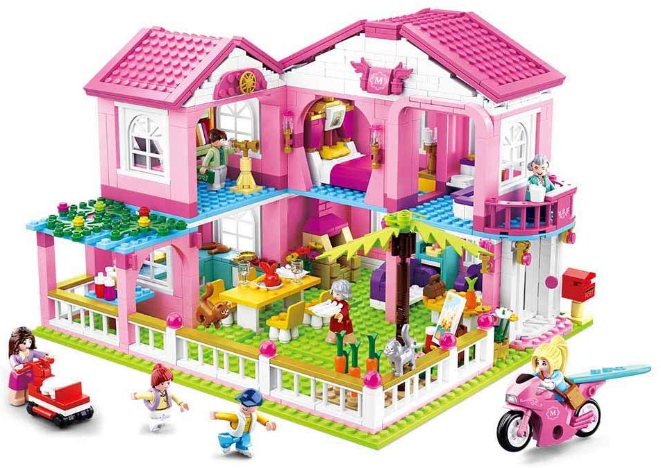 B0721 GIRLS DREAM VILLA 896 PCS C6