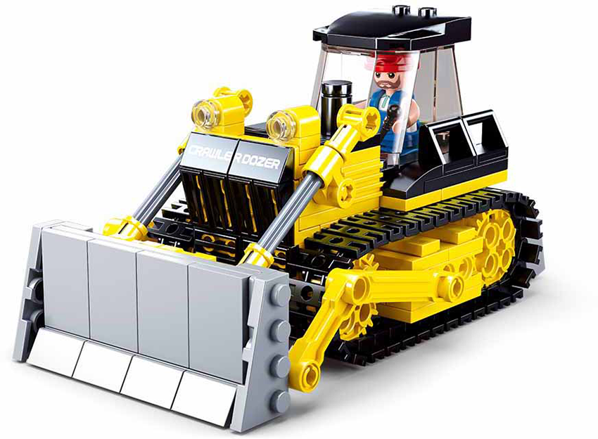 B0802 TOWN BULLDOZER 231 PCS C32