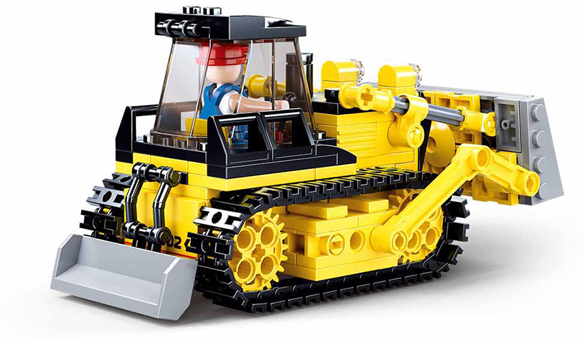 B0802 TOWN BULLDOZER 231 PCS C32