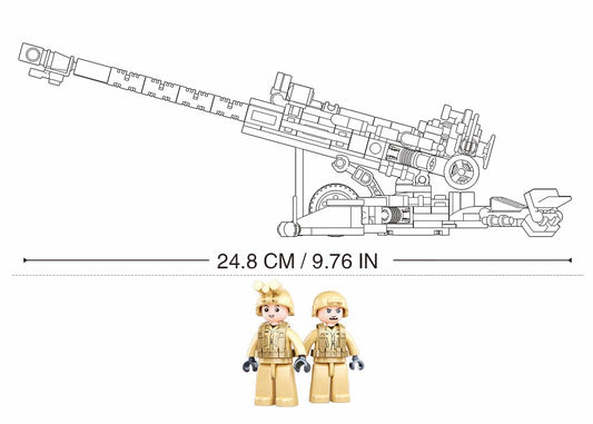 B0890 MB M777 HOWITZER 258 PCS C32