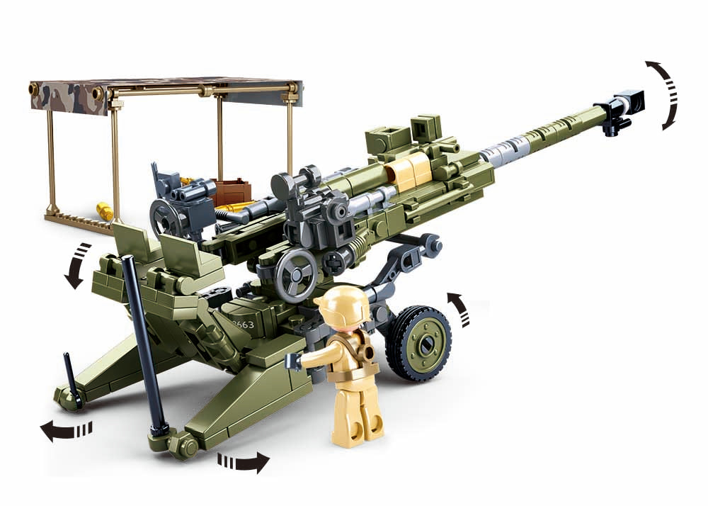 B0890 MB M777 HOWITZER 258 PCS C32