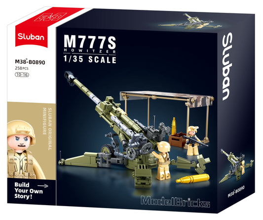 B0890 MB M777 HOWITZER 258 PCS C32
