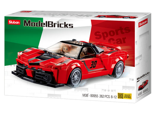 B0955 MB RACING CAR 262 PCS C16