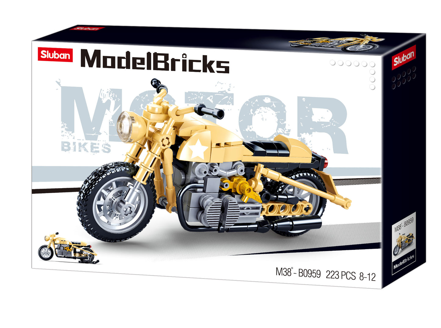 B0959 MB R75 MOTORCYCLE 223 PCS C36