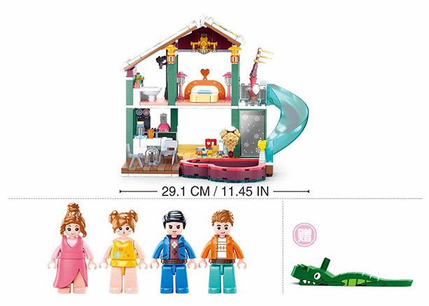 B0961 HD WINTER RESORT 439 PCS C12