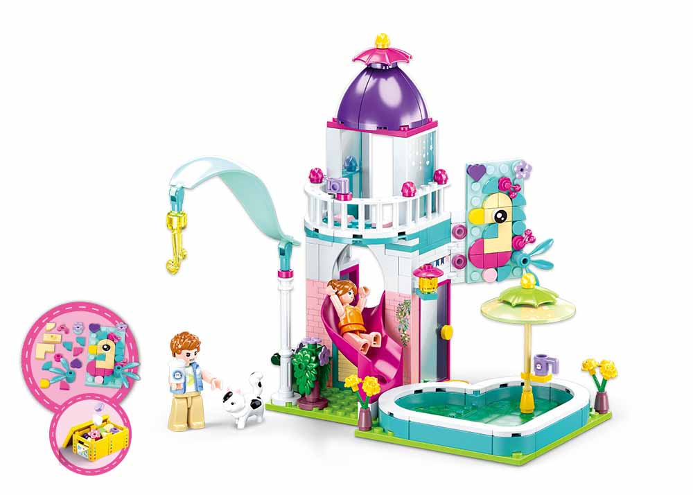 B0971 GIRLS DREAM - HOME PARTY 230 PCS C16