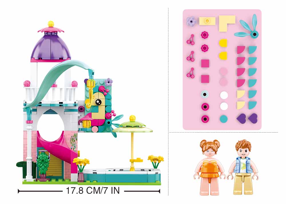 B0971 GIRLS DREAM - HOME PARTY 230 PCS C16