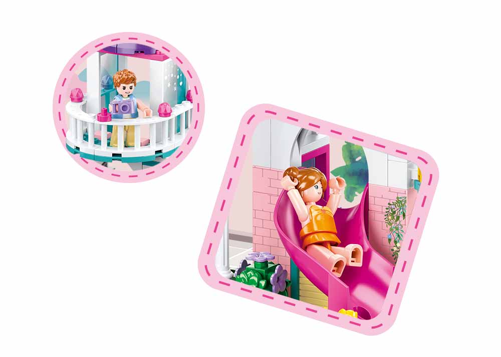 B0971 GIRLS DREAM - HOME PARTY 230 PCS C16