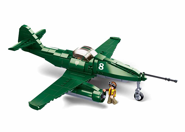 B0977 ARMY BATTLE OF BUDAPEST - ME-262 FIGHTER 338 PCS C16