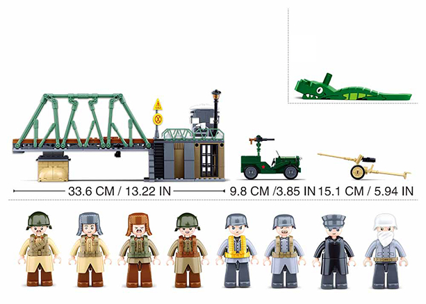 B0981 ARMY BATTLE OF BUDAPEST - THE WINTER COUNTER ATTACK 769 PCS C8