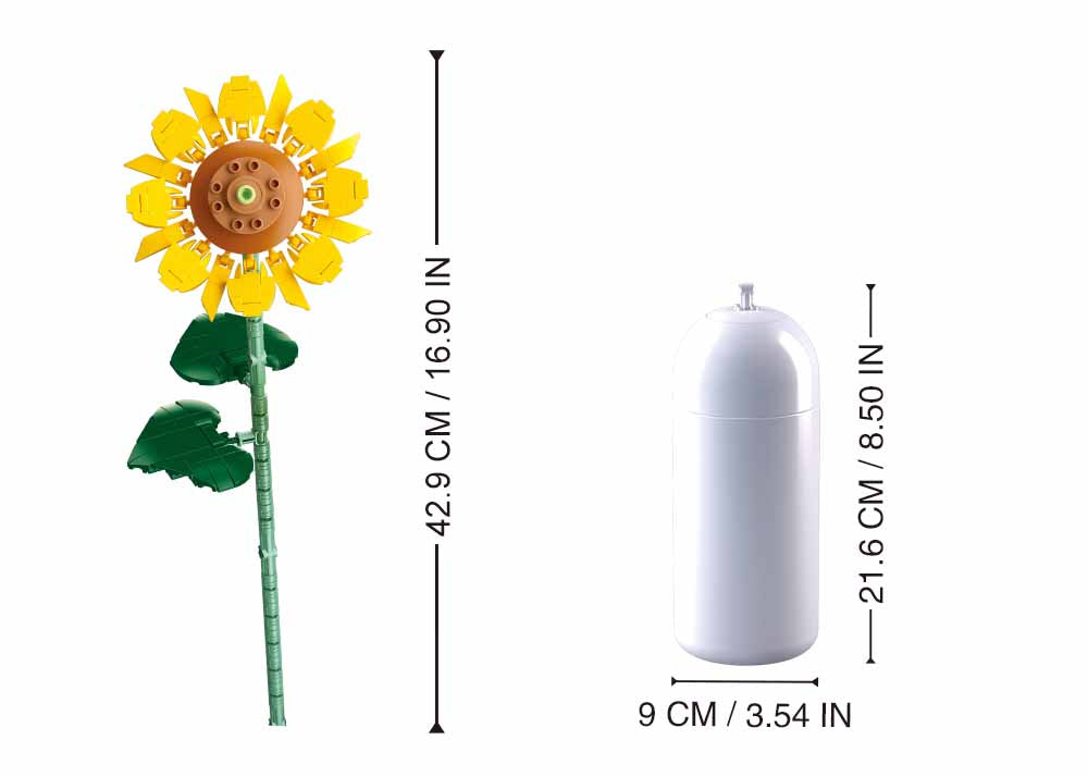 B1101-10 SUNFLOWER 251 PCS