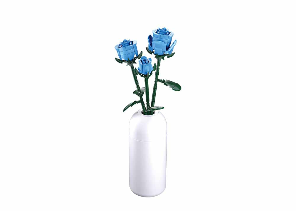 B1101-11 BLUE ROSE 238 PCS