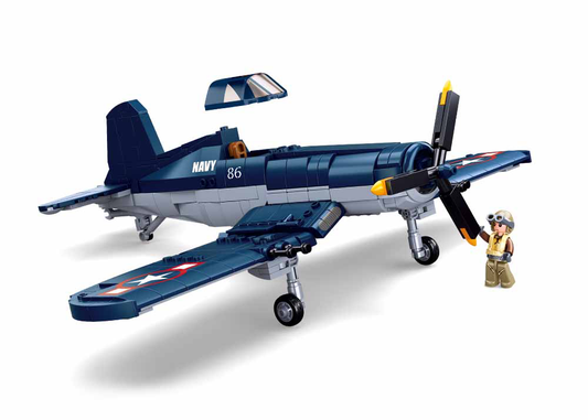 B1109 WW2 F4U FIGHTER 550 PCS AGES 8+ C12