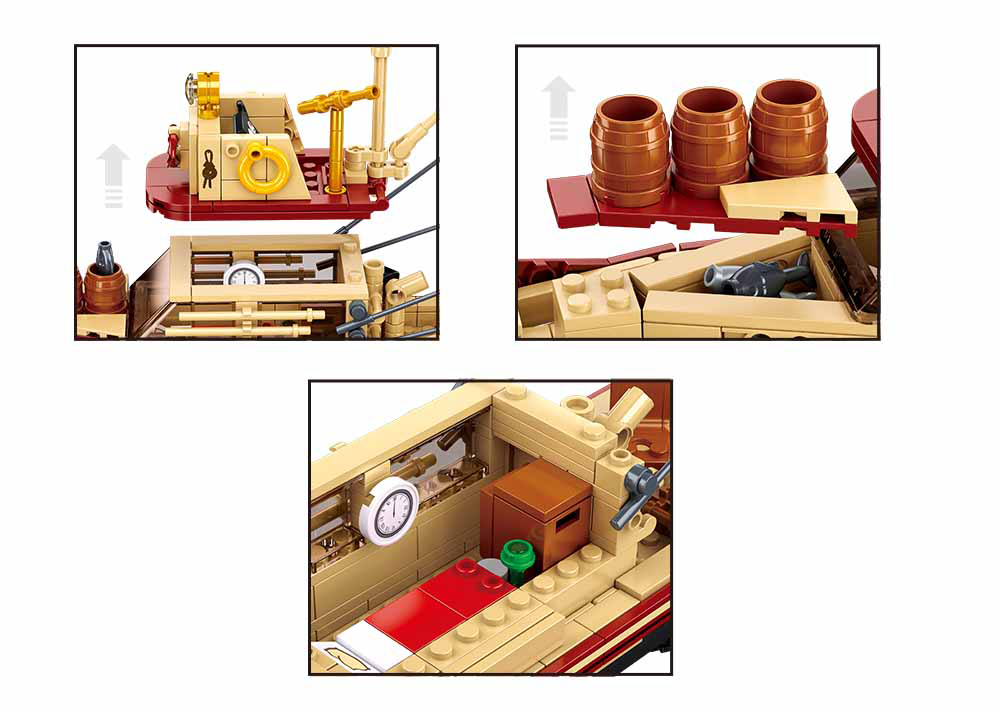 B1118 MB THE GREAT SHARK 592 PCS C12