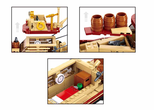 B1118 MB THE GREAT SHARK 592 PCS C12